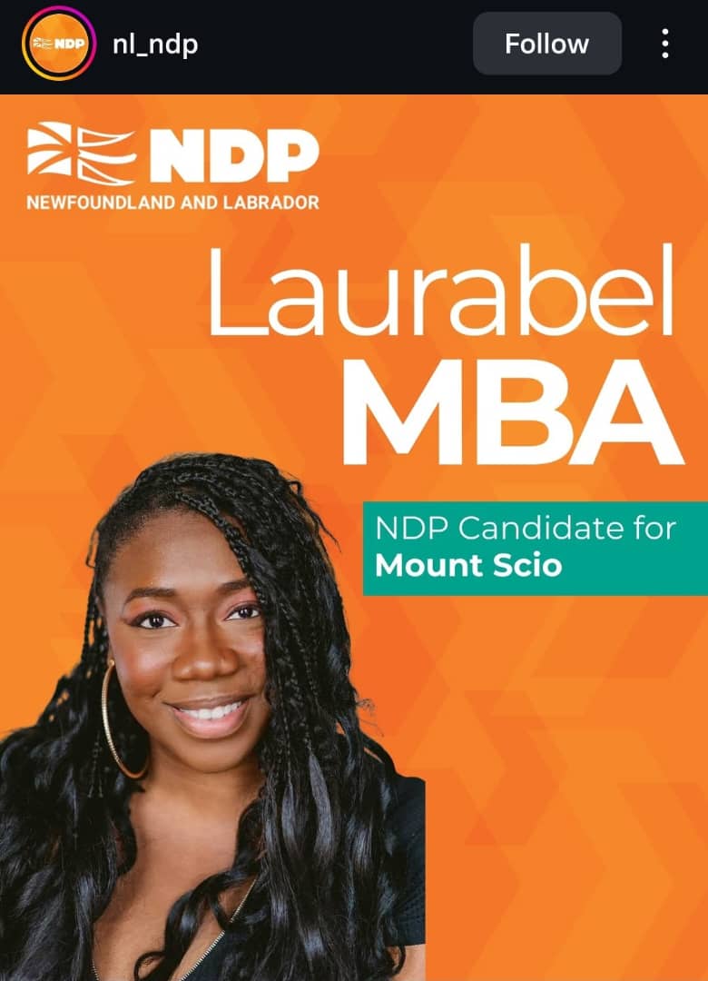 Laurabel Mba, Nominated as the NDP Candidate in Mount Scio