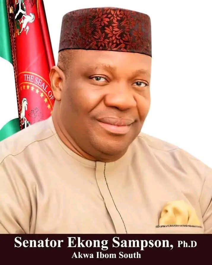 Senator Ekong Sampson Flags Off Major Road Project in Mkpat Enin, Urges Support for Tinubu, Umo Eno